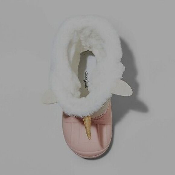 Toddler Frankie Winter Boots - White/Pink . - Picture 2 of 2